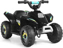 6V Electric Quad ATV for Kids with Forward/Reverse Function - Black