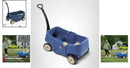Double Delight Ride-On: Sturdy Kids Toy with Safety Features in Denim Blue