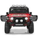12V Remote Control Electric Truck for Kids with Lights and Music in Red