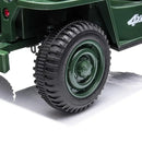 Electric Military Jeep Ride-On Toy