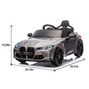 BMW M4 Electric Ride-On Car with Remote Control for Children Aged 3-5