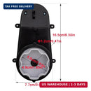 Set of 2 RS390 12V 20000 RPM Driving Gearbox Motors with 0.47in Aperture