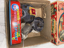 Vintage 1950s Japanese Battery Operated Jumbo Bubble Blowing Elephant Toy in Tin Litho