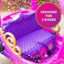 Princess 24V Ride-On Carriage for Kids in Pink & Purple with Remote Control