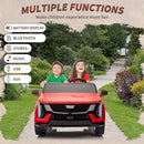 Cadillac Licensed 24V Electric Ride-On Car in Red