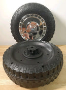 Set of 2 Ford Ride-on-Car 11" Replacement Wheels with Gear Hub