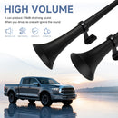12V Dual Trumpet Train Horn System with Dual Air Compressors