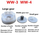 RS390 Remote Control Car Gearbox Accessories for Electric Vehicles WW3