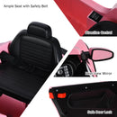 12V Licensed Pink Volkswagen Beetle Ride-On Car for Kids with Music & Remote Control