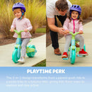 Dynacraft Bluey 3-in-1 Tricycle with Parental Push Handle for Ages 18 Months to 4 Years