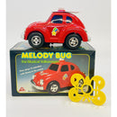 Alps Melody Volkswagen Musical Bump & Go Bug Toy