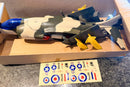 1970s Battery-Powered Hawker Siddeley Harrier GR MK1 Jump Jet - Brand New