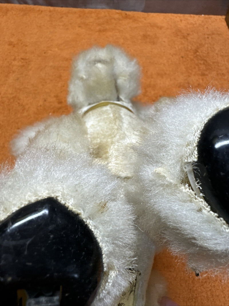 Vintage 1960s Battery Operated Walking Poodle Dog Toy from Japan