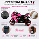 41" 12V Electric Ride-On Trike with LED Lights for Kids Aged 3-6 Years