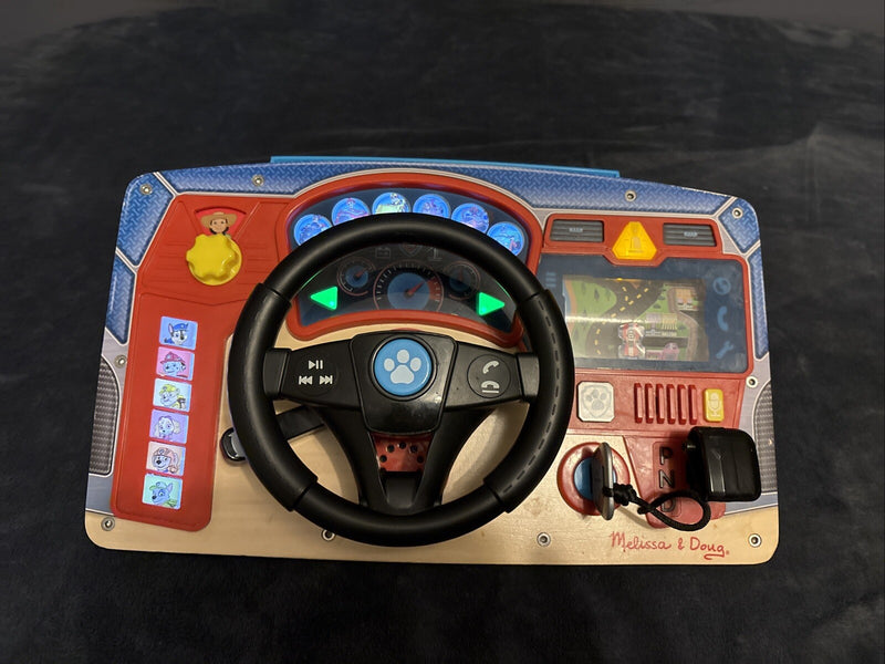 Wooden Paw Patrol Rescue Mission Dashboard with Interactive Map Cards