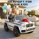 12V Electric Ride-On Car for Kids with Remote Control, LED Lights, and Music - Safe and Durable