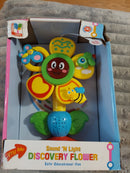 Digo Interactive Sound and Light Flower Toy with Suction Cup for Safe Learning Fun