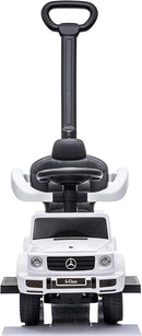 Durable Push Car for Toddlers Aged 1 to 3 with Backrest and Safety Bar