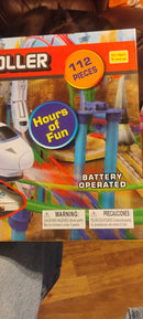 Electric Train Coaster Adventure Set for Kids 5 and Up – 112 Pieces