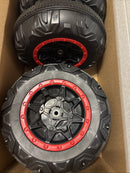 Durable Hard Plastic Wheels for 24V Two-Seater Children's Ride-On Car