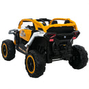 12V Electric Kids Ride-On Truck with Remote, 2-Seater UTV and Music Player