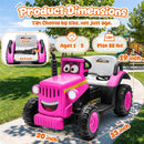 12V Electric Ride-On Tractor for Kids with Remote Control