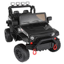 12/24V Battery-Powered Kids' Truck with Remote Control, Bluetooth, Music, and LED Lights