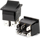 Set of 2 Foot Pedal Switches with 6 Pins for 6V, 12V, and 24V Ride-On Toy Cars