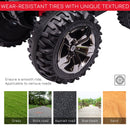 12V Red Kids ATV Ride-On Car with Music and Realistic Wheels