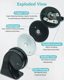 High-Low Dual Tone Waterproof 12V Car Horn Kit for Hyundai/Kia