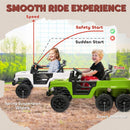12V Camouflage Electric Car for Kids with 2WD/4WD Selector and Remote Control