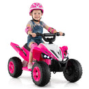 12V Electric Quad Bike for Kids with Music, Lights, USB Port, and Wireless Features