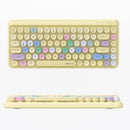 UBOTIE Vibrant Wireless Bluetooth Keyboard in Yellow