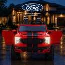 24V Kids 2-Seater Ride-On Car, Official Ford F-150 Shelby Edition