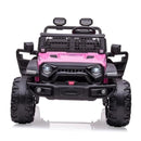 24V Pink Electric Car for Kids with Remote Control - 2 Seater, Dual 120W Power