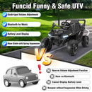 12V/24V Electric UTV Truck Ride-On for Kids with Remote Control