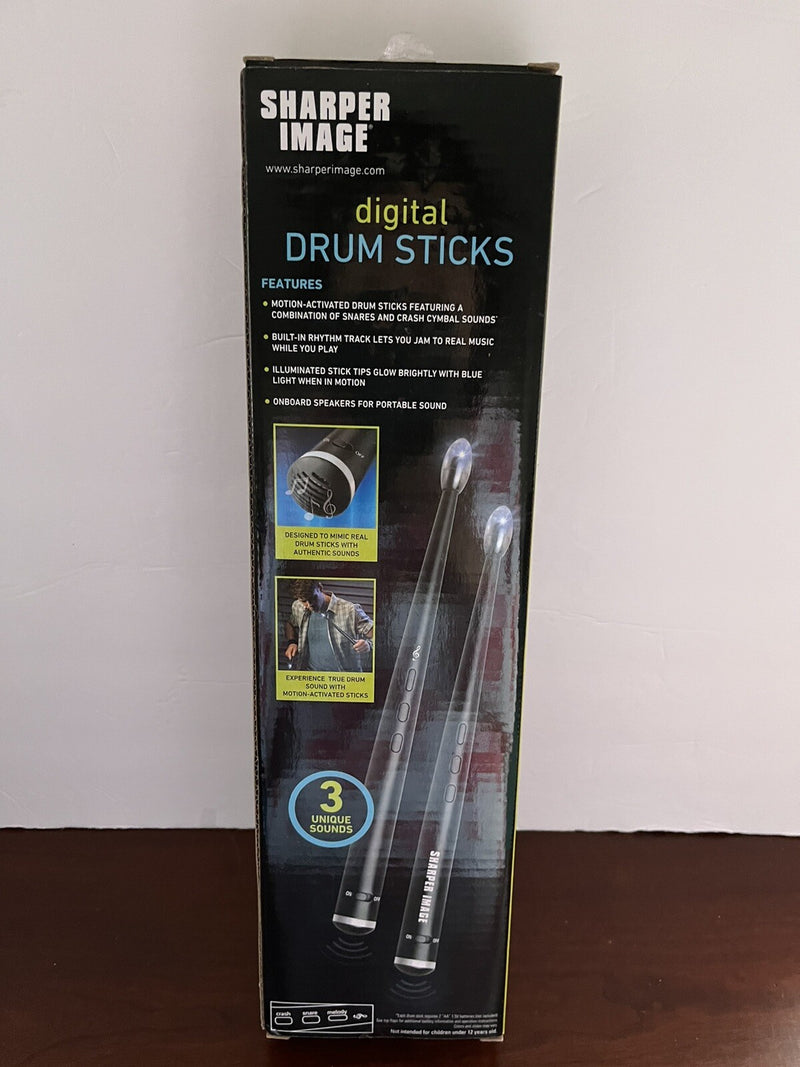Digital Drum Sticks with Sharper Image Technology, Ideal Christmas Gift for Kids