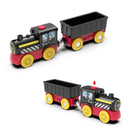 Motorized Magnetic Train Toy for Wooden Tracks