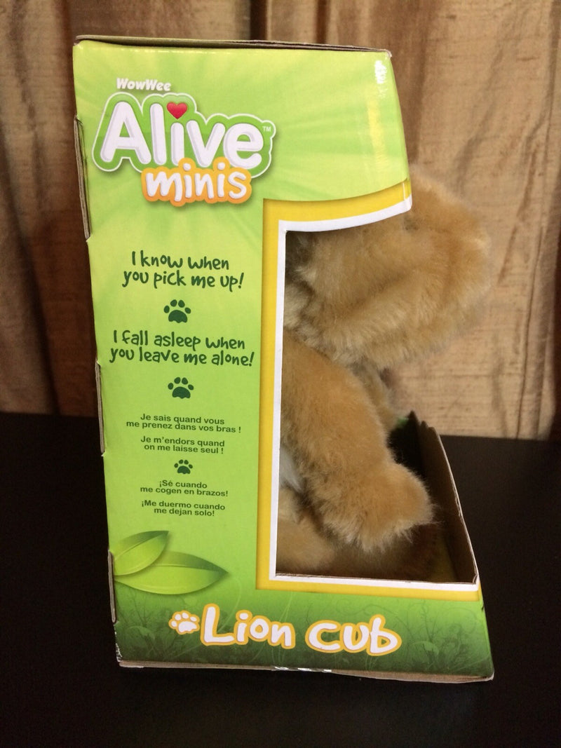 Wowwee Interactive Mini Lion Cub Toy