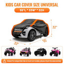 Oreenyn Kids Ride-On Car Protective Cover for Electric Vehicles, 55"L x 33"W x 32"H