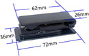 Dual Universal 360-Degree Rotating Belt Clip for Portable Cassette Players