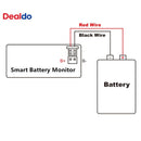 Durable Waterproof Battery Monitor for 12V to 72V Vehicles and Equipment
