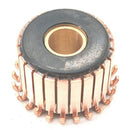 Copper Motor Commutator with 24P Hook Design, Dimensions 25.5 x 9 x 17(18.8) mm