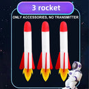 Kids Air-Powered Rocket Launcher for Outdoor Family Fun