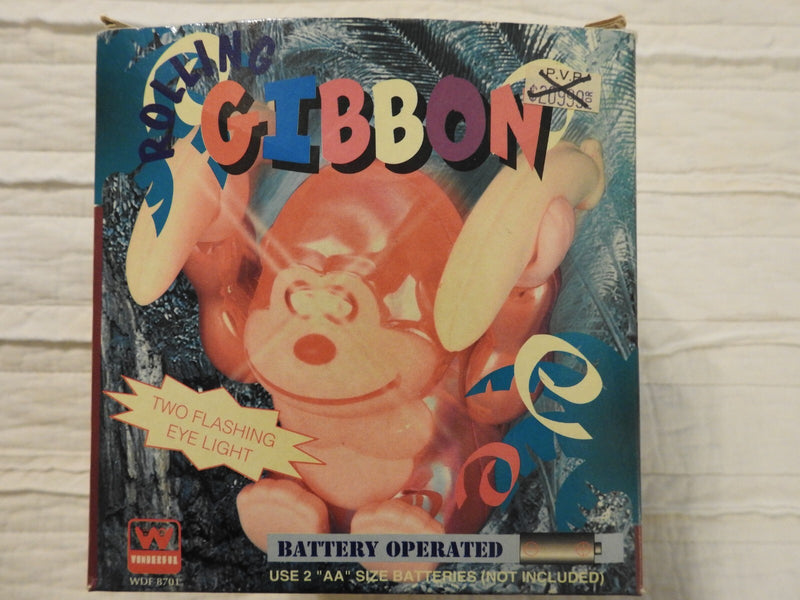 Battery Operated Rolling Gibbon Toy Model 8701