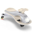 Gotrax WG1 Kids Electric Wiggle Car - 12V Battery - Gray - 120 Minutes of Fun