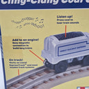 Lionel Wooden Railway Luminous Dome Car & Clatter Coal Car