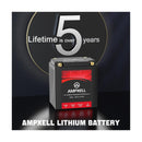 12V 18Ah Lithium Motorcycle Battery YTX30L-BS 1080A High Performance Replacement