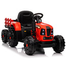 24V 400W Electric Ride-On Tractor Toy for Kids in Red