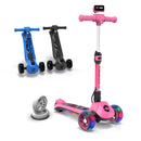 Elecorange T500 Kids Electric Scooter with Large Light-Up Wheels and Adjustable Settings